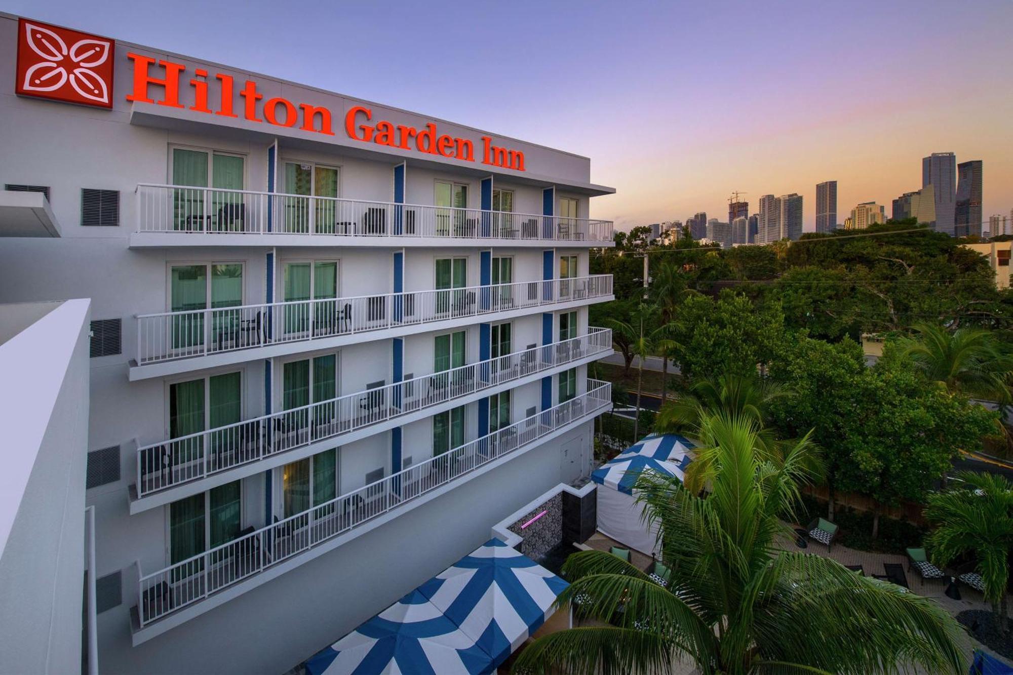 Hilton Garden Inn Miami Brickell South Bagian luar foto